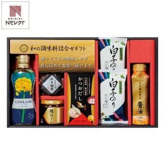 日本料理 神谷 監修 和の調味料 詰め合わせ ギフトセット 6種 計7点入 調味料 詰合せ だし 醤油 白子のり【北海道・沖縄県・離島 配送不可】