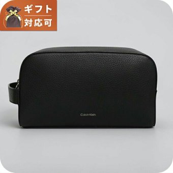 カルバンクライン CALVIN KLEIN FOIL EMBOSS DOPP KIT クラッチバッグ lv04d1031g-ub1 メンズ BLACK
