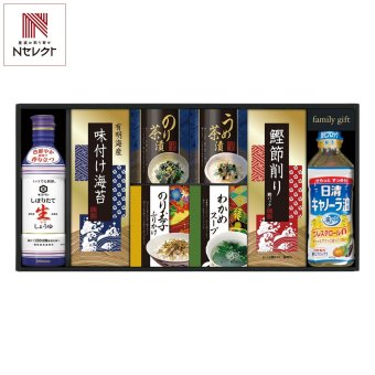 キッコーマン 生しょうゆ 和食 詰め合わせ ギフトセット 計8点入 調味料 詰め合わせ 醤油 味付海苔 お茶漬け スープ【北海道・沖縄県・離島 配送不可】