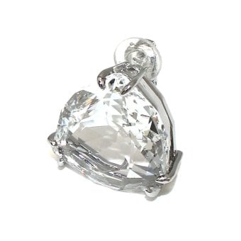 スワロフスキー swarovski イヤリング シングルイヤリング クリップ 片耳用 Mesmera トライアングルカット 5600752 メスメラ アクセサリー レディース シルバー+ホワイト 海外正規品
