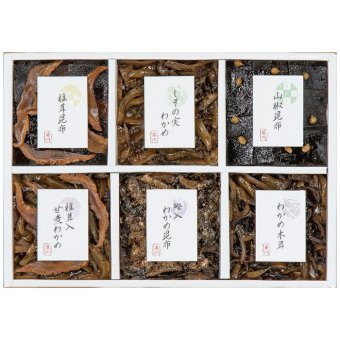 廣川昆布 御昆布 佃煮6品詰合せ 200-44 200-44 内祝い お祝 出産内祝い