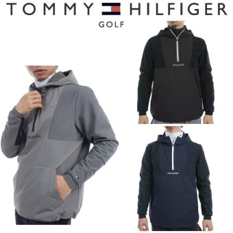 トミーヒルフィガー ゴルフ メンズ ハイブリッド スウェットフーディー TOMMY HILFIGER GOLF THMA489 秋冬モデル お誕生日祝い お祝い 記念品 お父さん 父の日 彼氏 男性 30代 40代 50代 60代  還暦祝い 敬老の日 人気プレゼント プレゼント