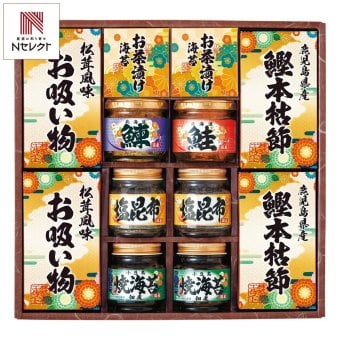 雅和膳 佃煮 鰹節ほか 詰め合わせ ギフトセット 7種 計12点入 和食 惣菜セット ご飯のお供 和風惣菜 のり佃煮【北海道・沖縄県・離島 配送不可】