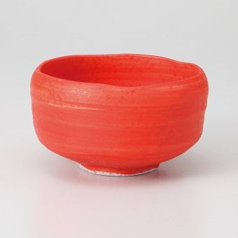 赤巻抹茶碗 陶器 美濃焼 やきものの里から、暮らしを贈ります。　ギフト 食器 セット テーブルウェア