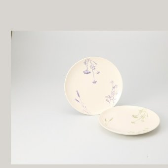 Harb プレートペア 磁器 美濃焼 やきものの里から、暮らしを贈ります。　ギフト 食器 セット テーブルウェア