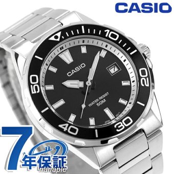 カシオ チープカシオ CASIO スタンダード クォーツ 電池式 MTD-145D-1AV 海外モデル メンズ チプカシ 腕時計 ブランド アナログ ブラック 黒