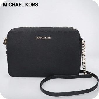 マイケルコース ショルダーバッグ レディース アウトレットブランド MICHAEL KORS ジェットセット アイテム 35T8GTTC9L-BK BLACK