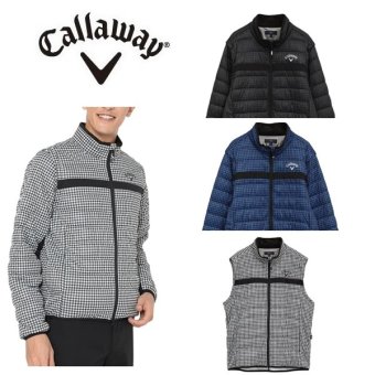 キャロウェイ ゴルフ メンズ ブルゾン スターストレッチ2WAY中綿ブルゾン (MENS) Callaway Golf  C25215107 2025年秋冬モデル お誕生日祝い お祝い 記念品 お父さん 父の日 彼氏 男性 30代 40代 50代 60代  還暦祝い 敬老の日 人気プレゼント プレゼント