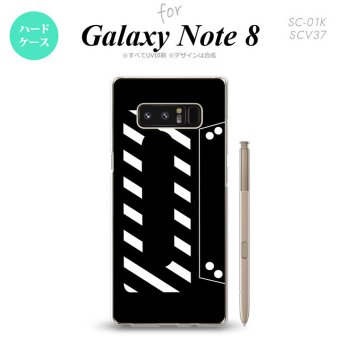 【SC01K】【スマホケース/スマホカバー】【ギャラクシー ノート8】SC01K スマホケース Galaxy Note8 SC-01K カバー ギャラクシー ノート8 カセットテープ 黒 nk-sc01k-189【メール便送料無料】