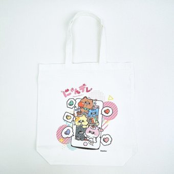 にゃんデレ ビッグプリントトートバッグ