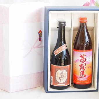 プレミアム焼酎 夢のひとときギフトボックス 本格芋焼酎 夢のひととき23°(大分県)720ml芋焼酎茜霧島25°(宮崎県)900ml