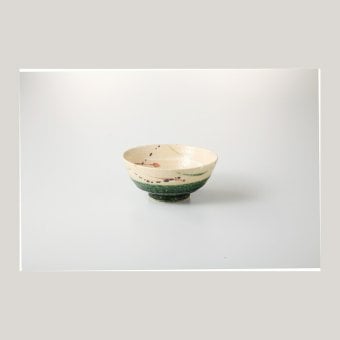 桂山窯　弥七田織部　茶碗 陶器 美濃焼 やきものの里から、暮らしを贈ります。　ギフト 食器 セット テーブルウェア