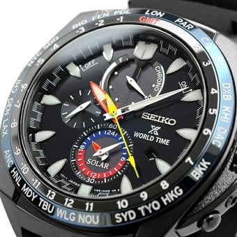 SEIKO 腕時計 セイコー 時計 ウォッチ PROSPEX プロスペックス ソーラー アラームクロノ ワールドタイム メンズ SSC551P1 海外モデル [並行輸入品]