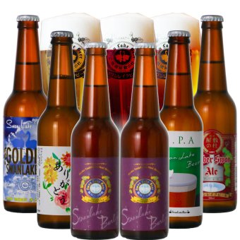 ギフト 贈り物 贈答品 プレゼント ビール クラフトビール 世界一 金賞受賞 スワンレイクビール ハイクラス飲み比べＷ 6本 IPA 瓶 330ml 詰め合わせ 地ビール【IPA】