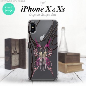 【iPhoneX】【スマホケース/スマホカバー】【アイフォンX】iPhoneX スマホケース カバー アイフォンX ピンスト line×ピンク nk-ipx-1233【メール便送料無料】