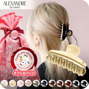 レディース ギフトセット アレクサンドル ドゥ パリ ヘアクリップ レディース ALEXANDRE DE PARIS ヴァンドームMクリップ ICCM 15571 02 髪留め ヘアアクセ