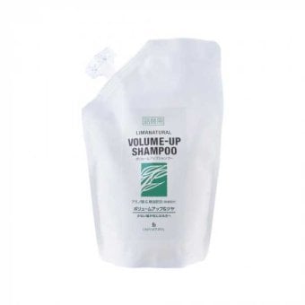 リマナチュラル ボリュームアップシャンプー 詰替用 400ml 椿油配合 アミノ酸系 ヘアケア ハリ コシ 頭皮ケア ダメージケア ノンシリコン 自然派 日本製