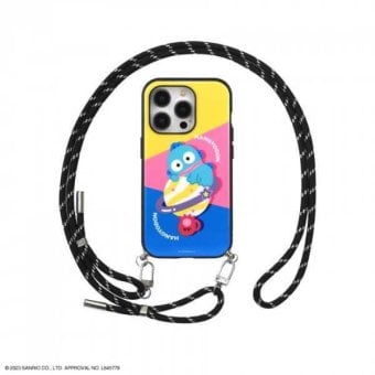 iPhone 15 Pro ケース ハンギョドン サンリオ IIIIfit Loop 耐衝撃 スマホケース ハイブリッド カバー ストラップ付き おしゃれ かわいい グッズ キャラクター サンリオ正規ライセンス品