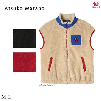 ワコール アツコマタノ ATSUKO MATANO ベスト HTW141 M・L ボアフリース