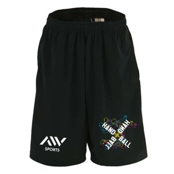 ハンドボール ハーフパンツ ドライ メンズ ウェア レディース ジュニア 練習着 短パン 速乾 スポーツ 名入れ おしゃれ 半スボン 文字入れ無料 「ネオンスタイルのクロスHANDBALL」 アートワークスコウベ 【送料無料】