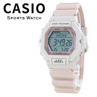 箱なし カシオ 腕時計 レディース CASIO ピンクベージュ デジタル 10気圧防水 軽量 スポーツ ランニング 海外モデル 逆輸入 カジュアル アラーム ストップウォッチ タイマー 誕生日 プレゼント ギフト 成人 卒業 入学