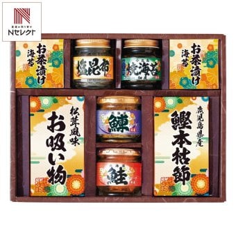 雅和膳 佃煮 鰹節ほか 詰め合わせ ギフトセット 7種入 計8点入 和食 惣菜セット ご飯のお供 和風惣菜 のり佃煮【北海道・沖縄県・離島 配送不可】