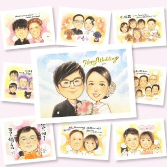 似顔絵 結婚式 ギフト 贈り物 名入れ プレゼント 手描き 結婚式 婚礼 ウェディング ウェルカムボード 結婚祝い カップル 両親 新郎 新婦 下書き確認 修正無料 名入れ 一生もの 実績多数 喜ばれる 親孝行 ブライダル ウェディング 一生もの 思い出 サプライズ ハロウィン メモリアル 長寿祝い 感謝 贈答品 百寿祝い 白寿祝い オリジナル 感謝の品 色紙