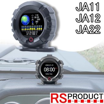 ジムニー用 【傾斜計メーター】5画面切り替え JA11 12 22 【GPS搭載】アラーム機能 速度 時計 GPS アングル メーター