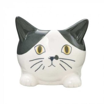 セトクラフト アロマキャット ハチワレ P23-0761 アロマキャンドル ソイキャンドル 猫 ねこ ネコ 陶器 ジャスミン 香り 癒し インテリア 置物 オブジェ ギフト プレゼント 猫好き かわいい おしゃれ