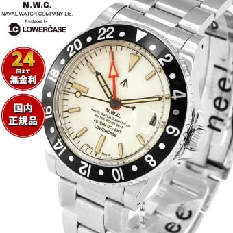 ナバルウォッチ NAVAL WATCH Produced By LOWERCASE ローワーケース FRXD002 腕時計 メンズ 自動巻き GMT