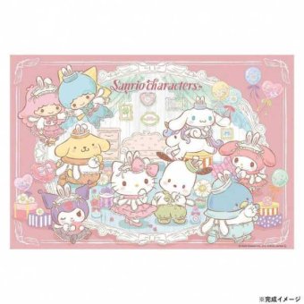 サンリオ ジグソーパズル 300ピース おそろいコーデ 300-023 キャラクター パズル ハローキティ マイメロディ シナモロール 子供 大人 知育 玩具 ギフト プレゼント サンリオ正規ライセンス品