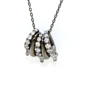 スワロフスキー swarovski ネックレス Sublima ルテニウム・プレーティング 5735225 スブリマ ペンダント アクセサリー レディース ルテニウム+ホワイト 海外正規品