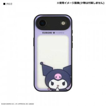 iPhone ケース クロミ サンリオ IIIIfit プランプフレーム 耐衝撃 ハイブリッド スマホケース カバー かわいい キャラクター グッズ ストラップホール付き サンリオ正規ライセンス品