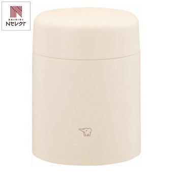 象印 フードジャー エクリュベージュ 400mL ランチジャー 保温弁当箱 広口設計【北海道・沖縄県・離島 配送不可】