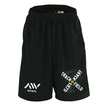 陸上競技 マラソン ランニング ハーフパンツ ドライ メンズ ウェア レディース ジュニア 練習着 短パン 速乾 スポーツ 名入れ おしゃれ 半スボン 文字入れ無料 「ネオンスタイルのクロスTRACK&FIELD」 アートワークスコウベ 【送料無料】