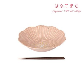 はなこまち 取り分け鉢 和食器 鉢 盛鉢 サラダボウル 煮物鉢 花柄 おしゃれ 来客用 結婚祝い 新築祝い ギフト〈00484〉 M-mode