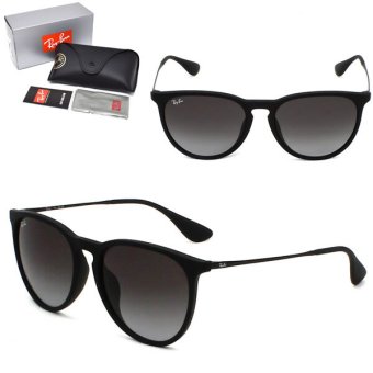 Ray-Ban レイバン サングラス 0RB4171F 622/8G 57 ERIKA エリカ ローブリッジフィット メンズ レディース ユニセックス RUBBER BLACK DARK GREY