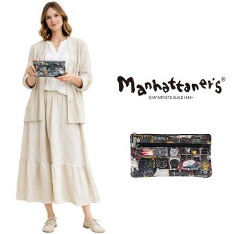【Manhattaners】75-7832 カード・札入れ レディース さいふ 財布 サイフ ウォレット マンハッタナーズ シルバー ゴールド 使いやすい 普段使い 猫 おしゃれ かわいい プレゼント ギフト 母の日 敬老の日