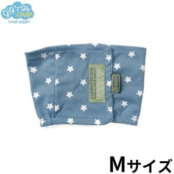LOUGH GIGGLE ラフギーグル ウェルネス腹巻 犬服 M インディゴブルー
