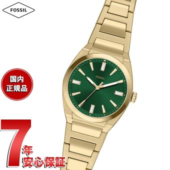 フォッシル FOSSIL 腕時計 レディース EVERETT アナログ ゴールドトーン ステンレススチールウォッチ ES5493【2026 新作】