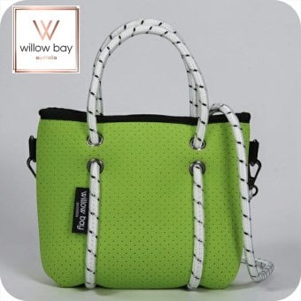 ウィローベイ ショルダーバッグ レディース ブランド WILLOWBAY ブティックタイニー マザーズバッグ  2WAY LIME