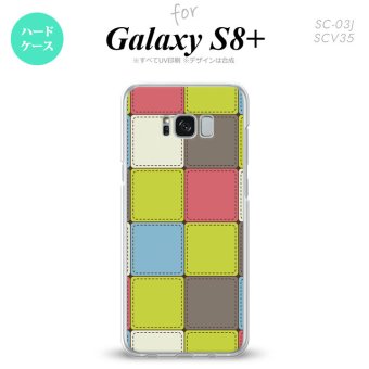 【SC03J】【スマホケース/スマホカバー】【ギャラクシーS8+】SC03J スマホケース Galaxy S8+ SC-03J カバー ギャラクシーS8+ パッチワーク風 ミックスG nk-sc03j-1677【メール便送料無料】