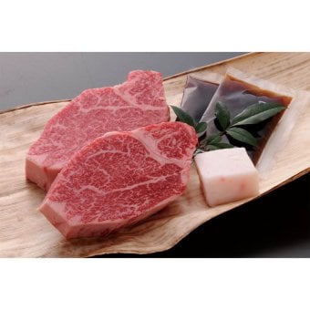 千成亭 近江牛シャトーブリアンステーキ150g×2枚 [お中元][お歳暮] ※送料無料(北海道・沖縄・離島への配送不可)