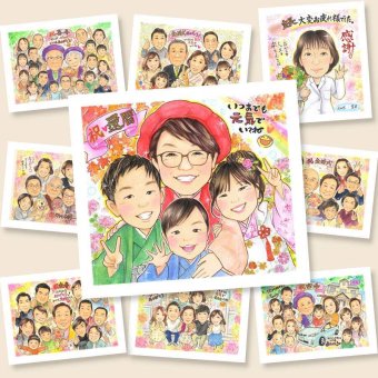還暦の記念に、似顔絵でお祝いに花を添えませんか。修正無料・下書き確認付き。安心してご注文いただけます。 プレゼント 還暦祝い 似顔絵 名入れ ギフト 贈り物 手描き 還暦 記念 お祝い 誕生日 おばあちゃん 祖母 おじいちゃん 祖父 修正無料 下書き確認 名入れ 似てる かわいい 親孝行 一生もの 長寿 傘寿 還暦 一生もの 卒寿祝い 記念日 バレンタインデー 同窓会 メモリアルギフト 大人数
