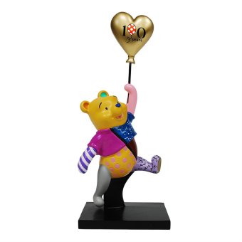 ロメロ ブリット Romero Britto ディズニー バイ ブリット Disney by Britto プーさん 100周年アニバーサリー 置物 フィギュア 人形 6019017 くまのプーさん インテリア