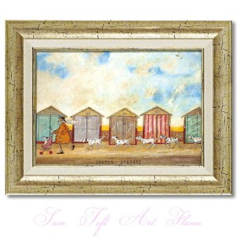 Sam Toft サムトフト アートフレーム みんなでジョギング st-05828 絵画 ギフト アート おしゃれ 北欧 インテリア お部屋