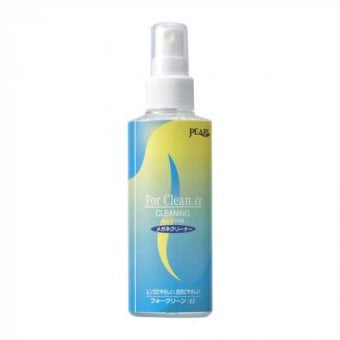 メガネクリーナー 業務用 120ml パール フォークリーン α スプレータイプ 天然アミノ酸配合 眼鏡 レンズ洗浄液 日本製 汚れ落とし メンテナンス用品