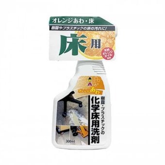 日本ミラコン オレンジあわ 床用 300ml クッションフロア Pタイル 化学床 洗剤 クリーナー 汚れ落とし オレンジオイル 泡タイプ 日本製