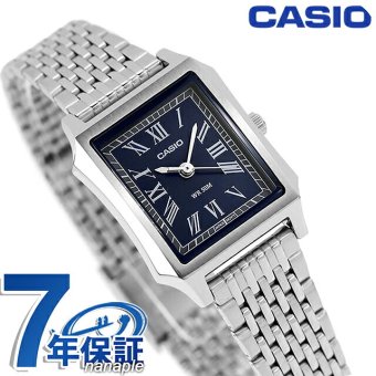 カシオ チープカシオ CASIO スタンダード クォーツ 電池式 LTP-B190D-2BV 海外モデル レディース チプカシ 腕時計 ブランド アナログ ネイビー
