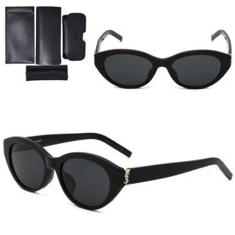サンローラン サングラス SAINT LAURENT SL M148/F-001 SLM148F-001 ブラック サングラス アジアンフィット メンズ レディース ユニセックス